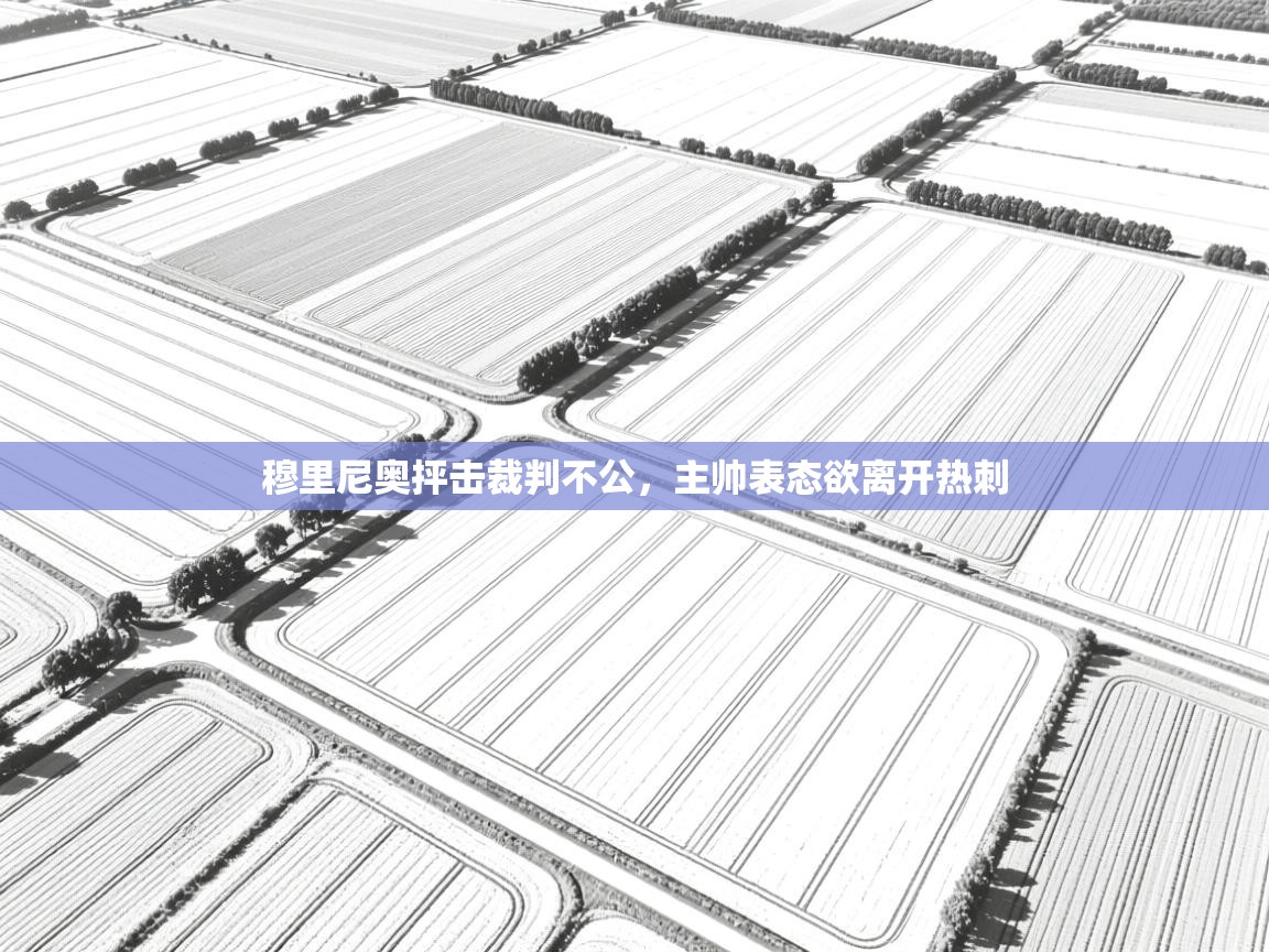 穆里尼奥抨击裁判不公,主帅表态欲离开热刺 第1张